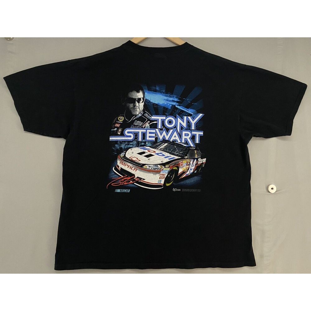 Chase Authentics Nascar Tony Stuart 14 T-Shirt XL-Racing-Graphic-Both Sides-Gift
